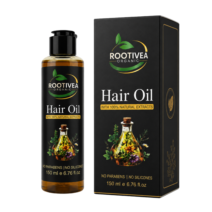 Rootivea Organic Hair Oil (150ml)